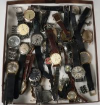 A gentleman's steel cased Bulova Accutron calendar wristwatch contained in a steel case (not