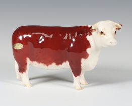 A Beswick Hereford cow no.1360, gloss, modelled by Arthur Greddington 10.8c