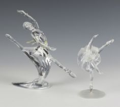 A Swarovski Crystal figure - Magic of Dance Anna 2004 numbered 04AH 16cm boxed, ditto ballerina on a