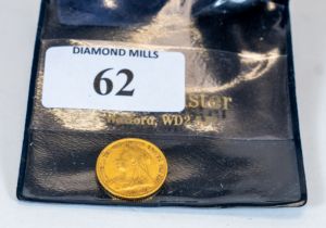 An 1893 Gold Half Sovereign, est. £140 - £150