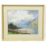 G. Frendry, 20th century, Watercolour, Ennerdale, A view in the Lake District. Signed lower right.