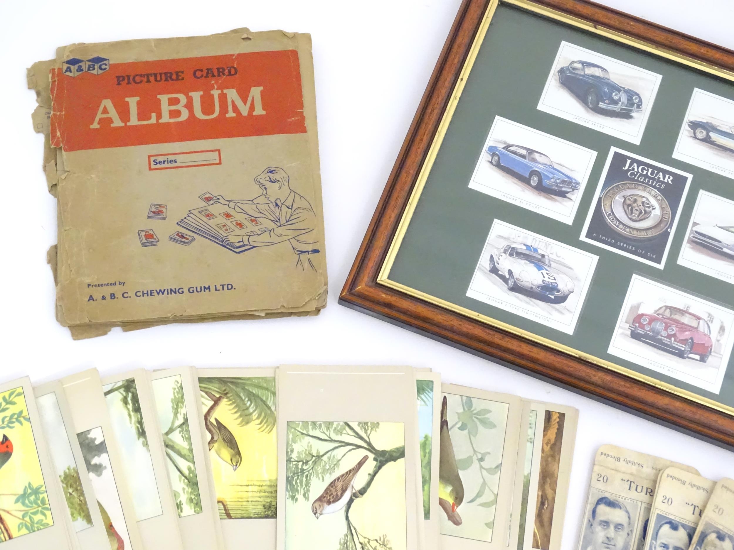 A quantity of cigarette cards and post cards etc, comprising an A. & B. C. Chewing Gum Flags of - Image 4 of 15