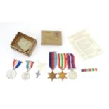 Militaria , WWII / World War 2 / WW2 / Second World War: 1939-1945 War Medal, Defence Medal and