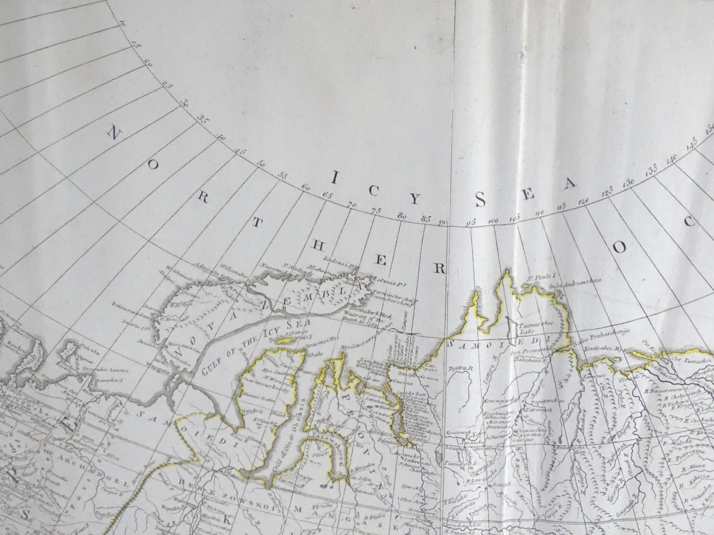 Map: An 18thC map after Jean Baptiste Bourguignon d'Anville (1697-1782), titled Map of Asia and - Image 9 of 14