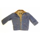 Vintage fashion / clothing: A vintage children's Lil' Maverick denim jacket in USA size 4. Chest