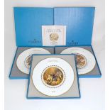 Three Coalport Christmas plates, comprising 1978, 1979 and 1980. Boxed. (3) Please Note - we do