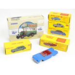 Toys: A quantity of assorted die cast scale model vehicles to include Corgi Thornycroft Bus, and