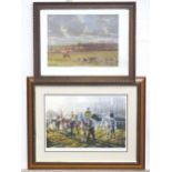 Sporting Prints - Three limited edition signed prints to include Fresh Found by Donald Ayres,