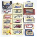 A quantity of vintage toy cars to include examples by Matchbox, days gone etc Please Note - we do