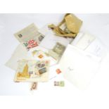 Stamps : A quantity of postage stamps, British Empire and world c.1950 - 1980 Please Note - we do