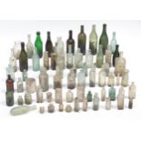 A large quantity of assorted glass bottles etc Please Note - we do not make reference to the