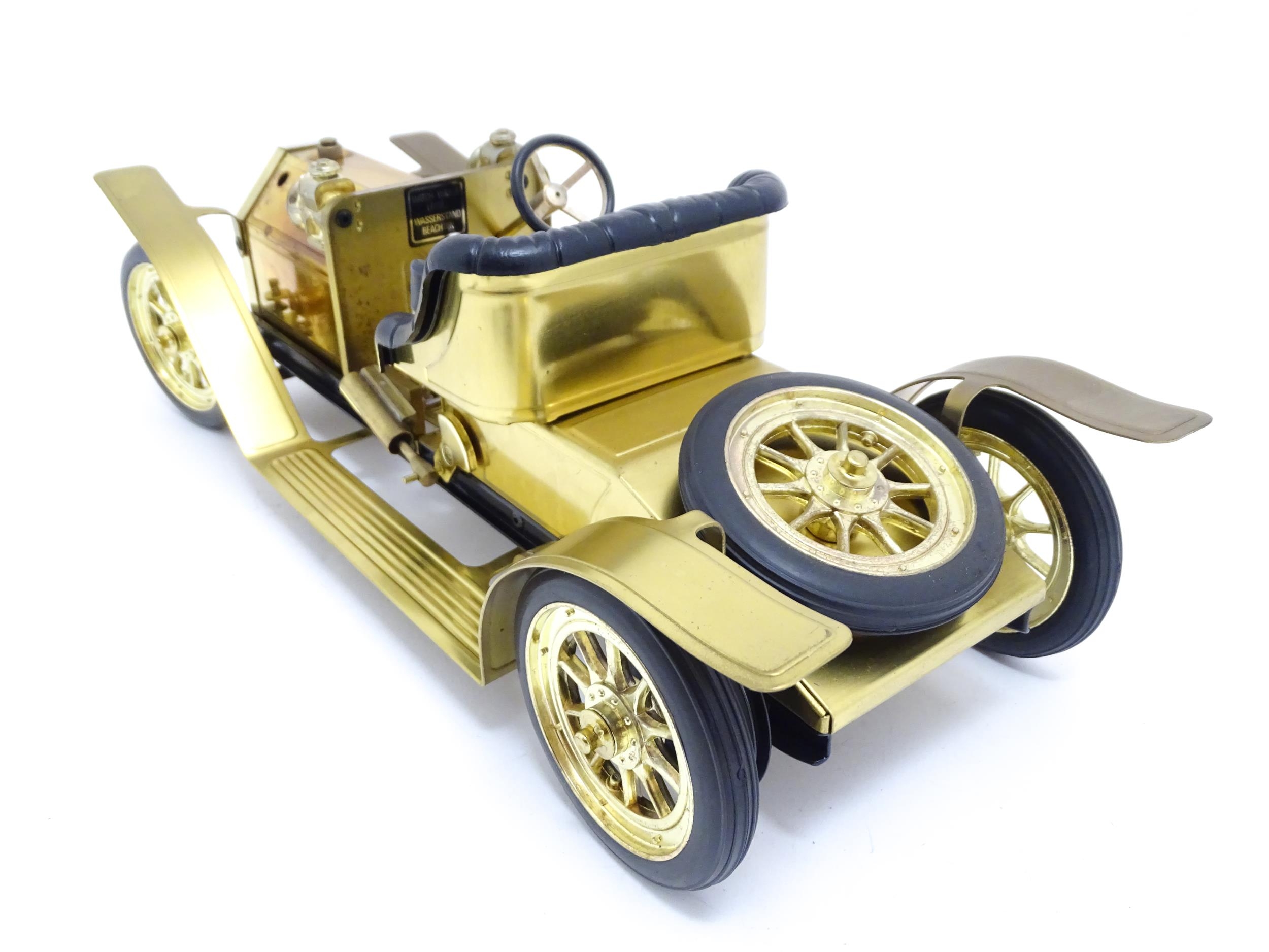 Toys: A Mamod Special Edition SA1B Steam Roadster, boxed. Approx. 6 x 16 1/2" x 8" Please Note - - Bild 7 aus 8