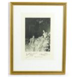 After John Singer Sargent (1856-1925), Heliogravure engraving, The Wyndham Sisters, Madeline, Pamela