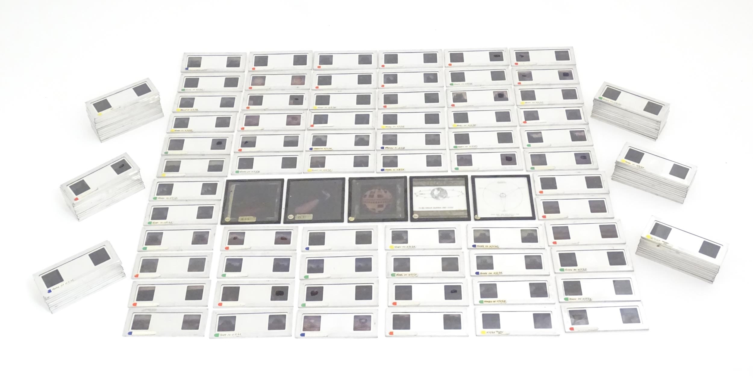 Space / Satellite Communication Interest: A large quantity of 20thC photographic stereo slides - Bild 2 aus 11