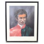 After W. R. Dobroczynski, 20th century, Limited edition print, The Living Legend, A portrait of
