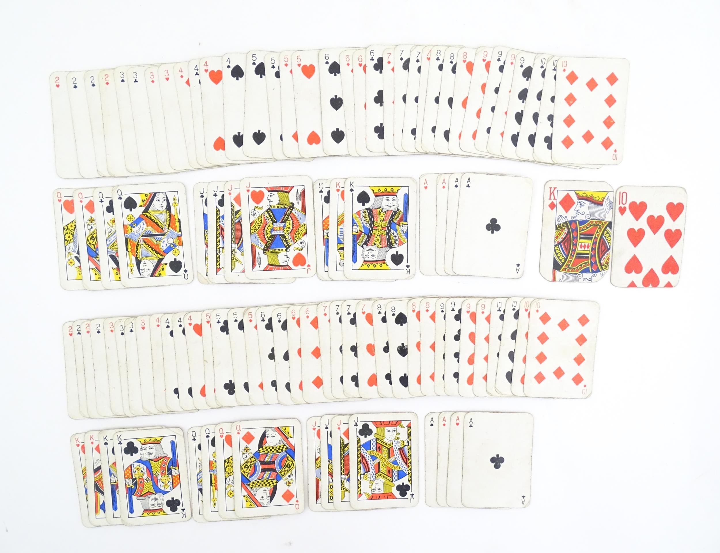 Toys: A pack of 20thC playing cards for London Olympiad / Olympic Games 1948. Together with - Bild 2 aus 5