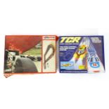 Toys: Two 20thC car racing games comprising TCR Total Control Racing Lighted Jam Car Speedway, and