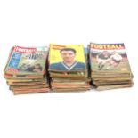 A quantity of issues of 'Charles Buchan's Football Monthly' magazine, dating between 1957-1970.