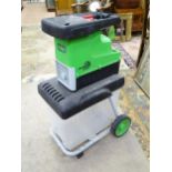 A Florabest electric garden shredder, with removable box underside, approx 37" high Please Note - we