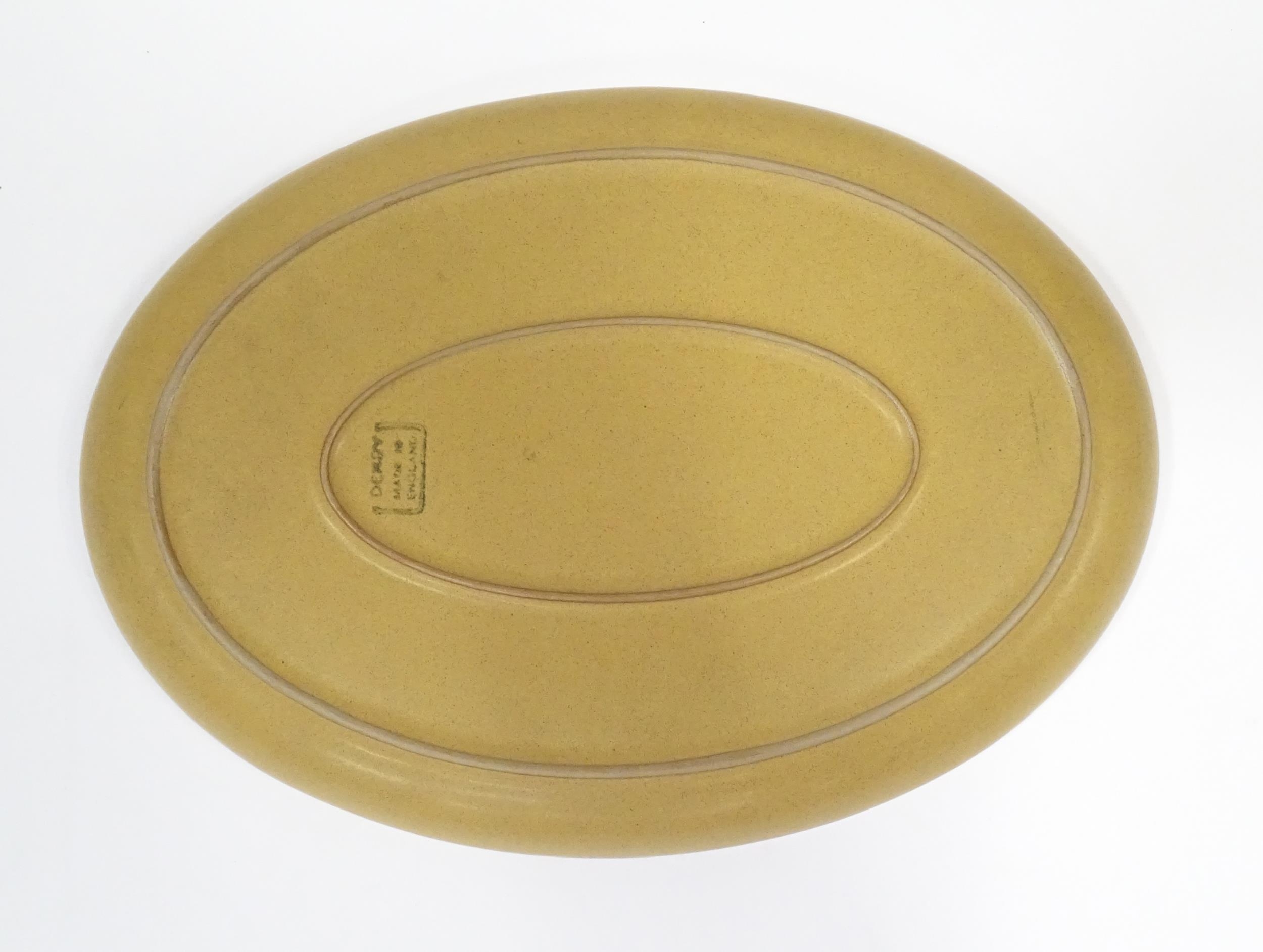 A quantity of Denby stoneware dinner wares in the pattern Ode, to include plates, serving dishes, - Image 6 of 17