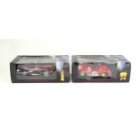 Toys: Two die cast scale model cars comprising Ferrari 1958 250 Testa Rossa & Shell Road Fuel