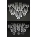 A quantity of glassware to include tumblers, wine glasses, etc. Please Note - we do not make