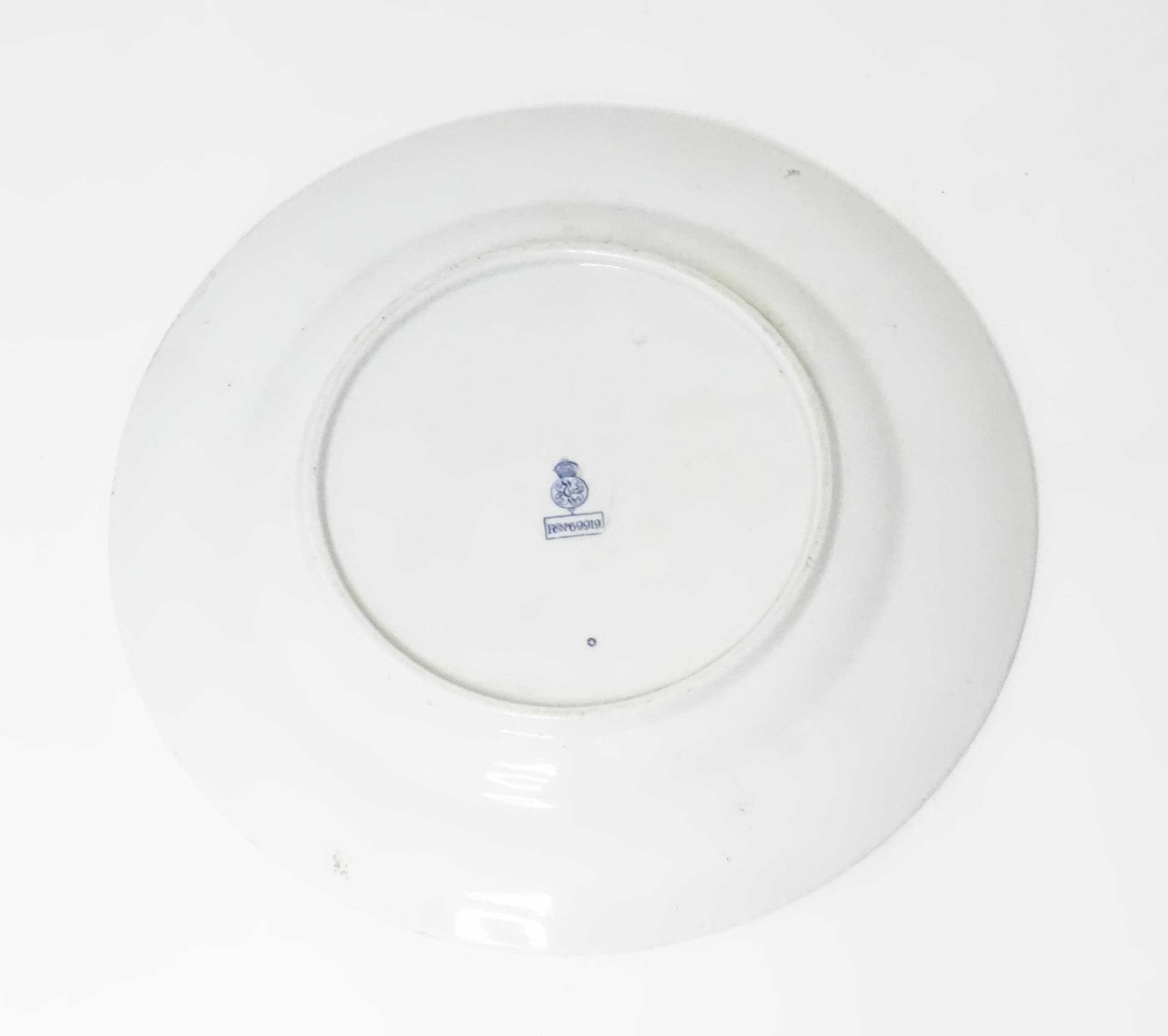 A Royal Worcester Queen Victoria Jubilee plate inscribed Walter Holland, Mayor of Worcester. Approx. - Image 5 of 5