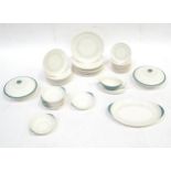 A quantity of Royal Doulton dinner wares in the Tracery pattern to include plates, serving plate,