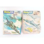 Toys: Two 20thC partial die cast scale model Dinky Kits for Panavia Multi Role Combat Aircraft,