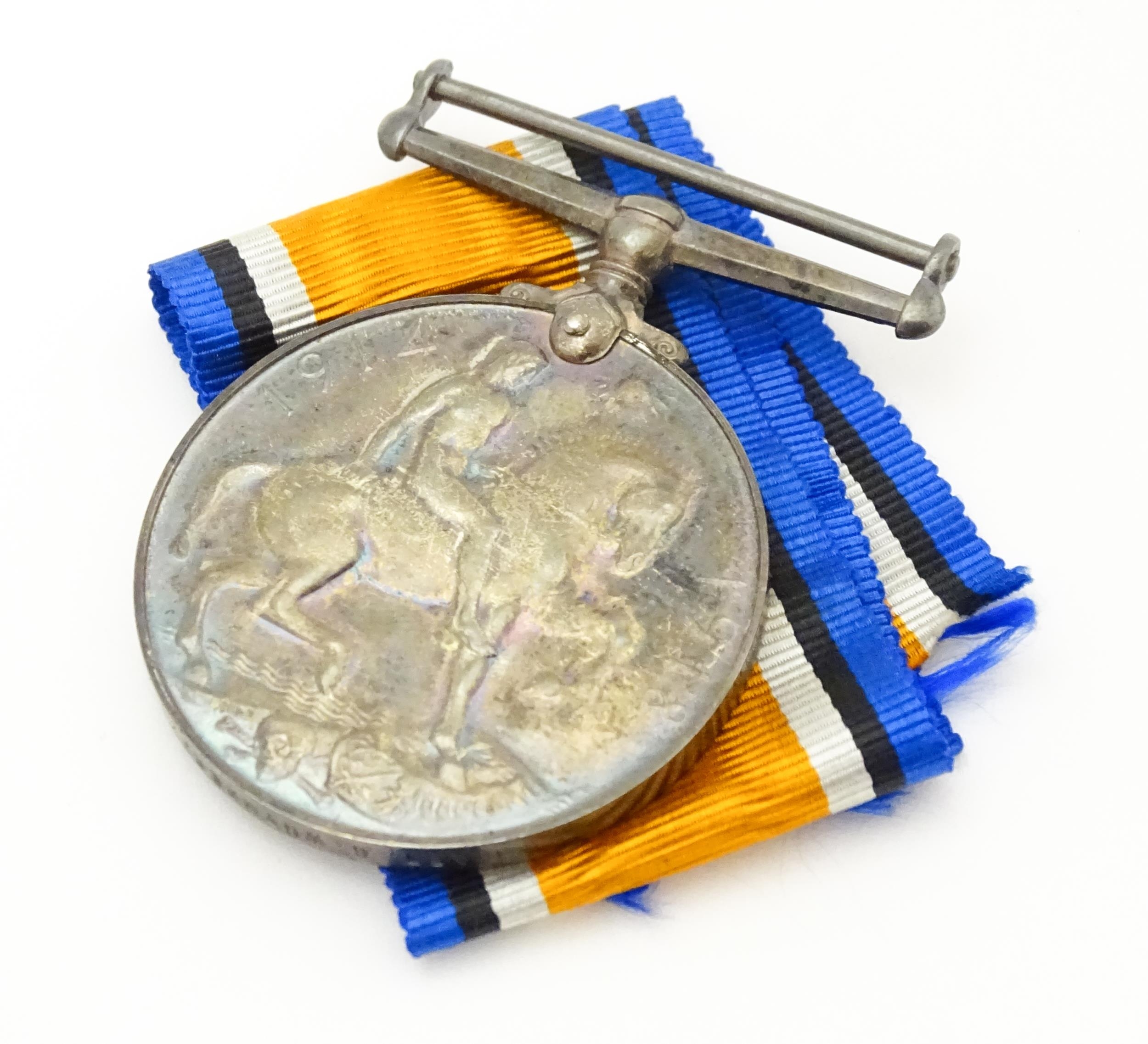Militaria: two WWI campaign medals awarded to the author Robert Whymper (Captain, East Surrey - Image 2 of 14