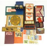 Toys: A quantity of vintage games etc. to include Numbers in Colour by the Cuisenaire Co, Bridge
