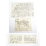 Four early 20thC maps from Cassell's Old and New London, to include London in the Reign of Queen