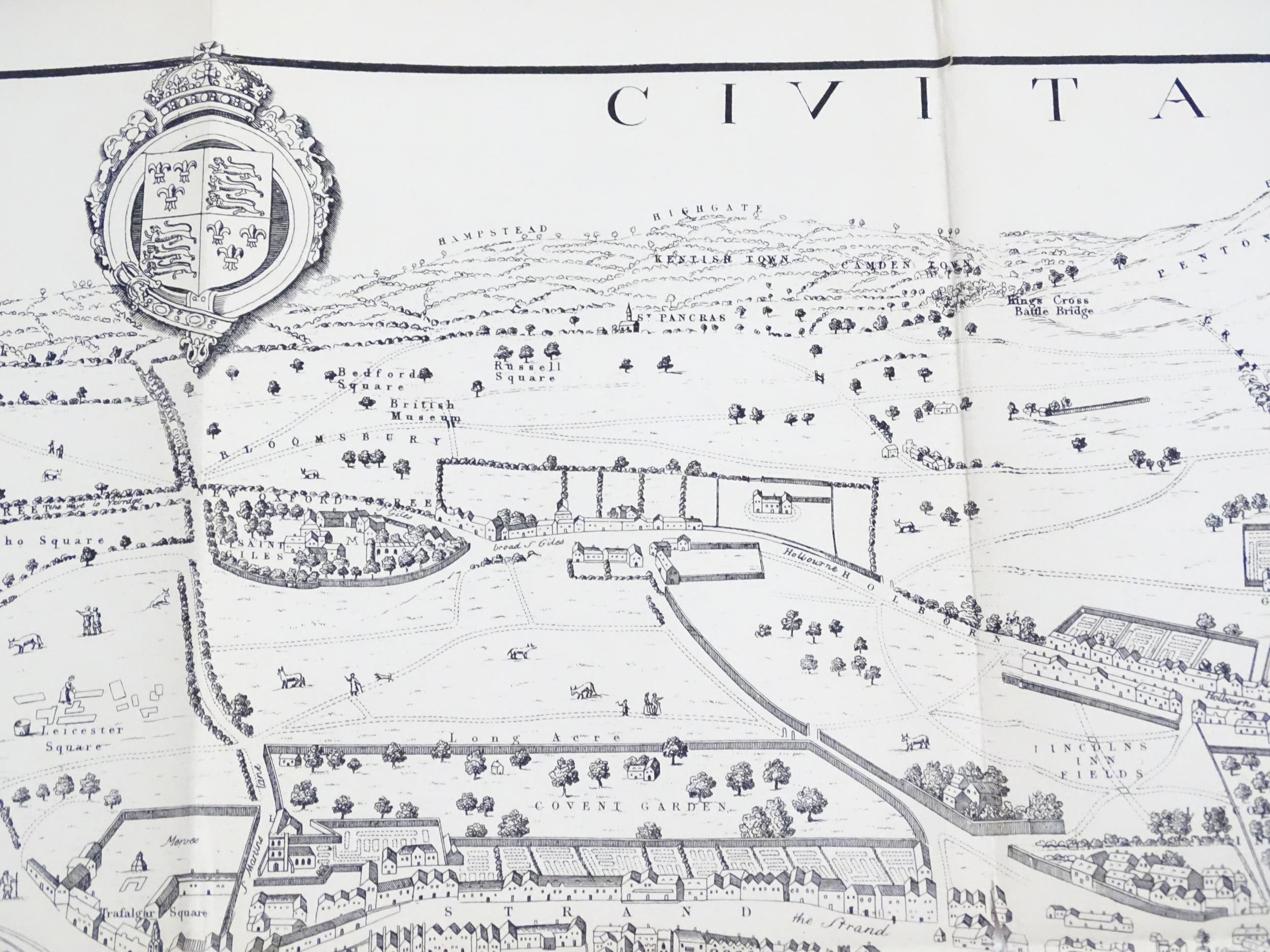 Four early 20thC maps from Cassell's Old and New London, to include London in the Reign of Queen - Bild 21 aus 24