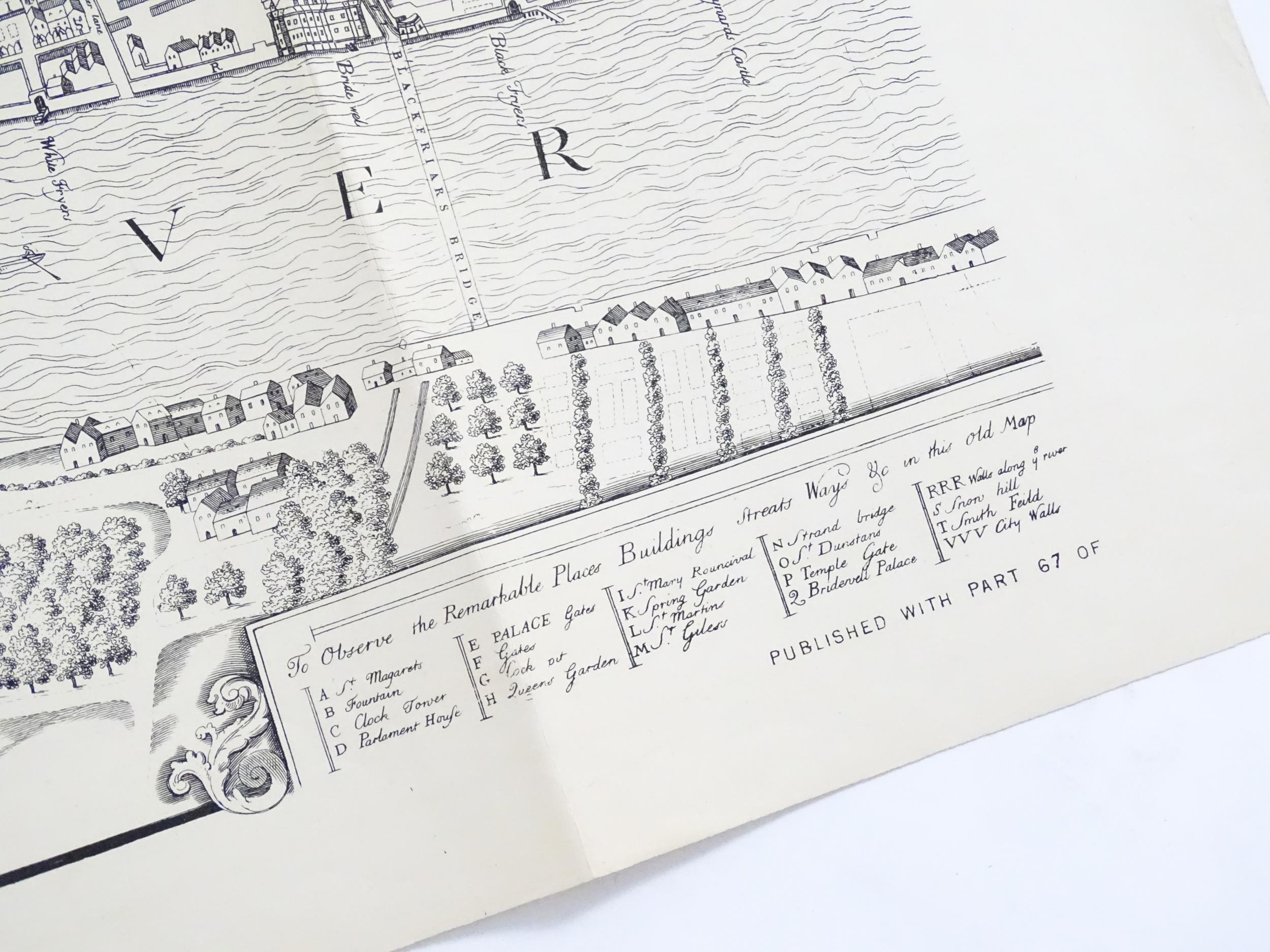 Four early 20thC maps from Cassell's Old and New London, to include London in the Reign of Queen - Bild 22 aus 24