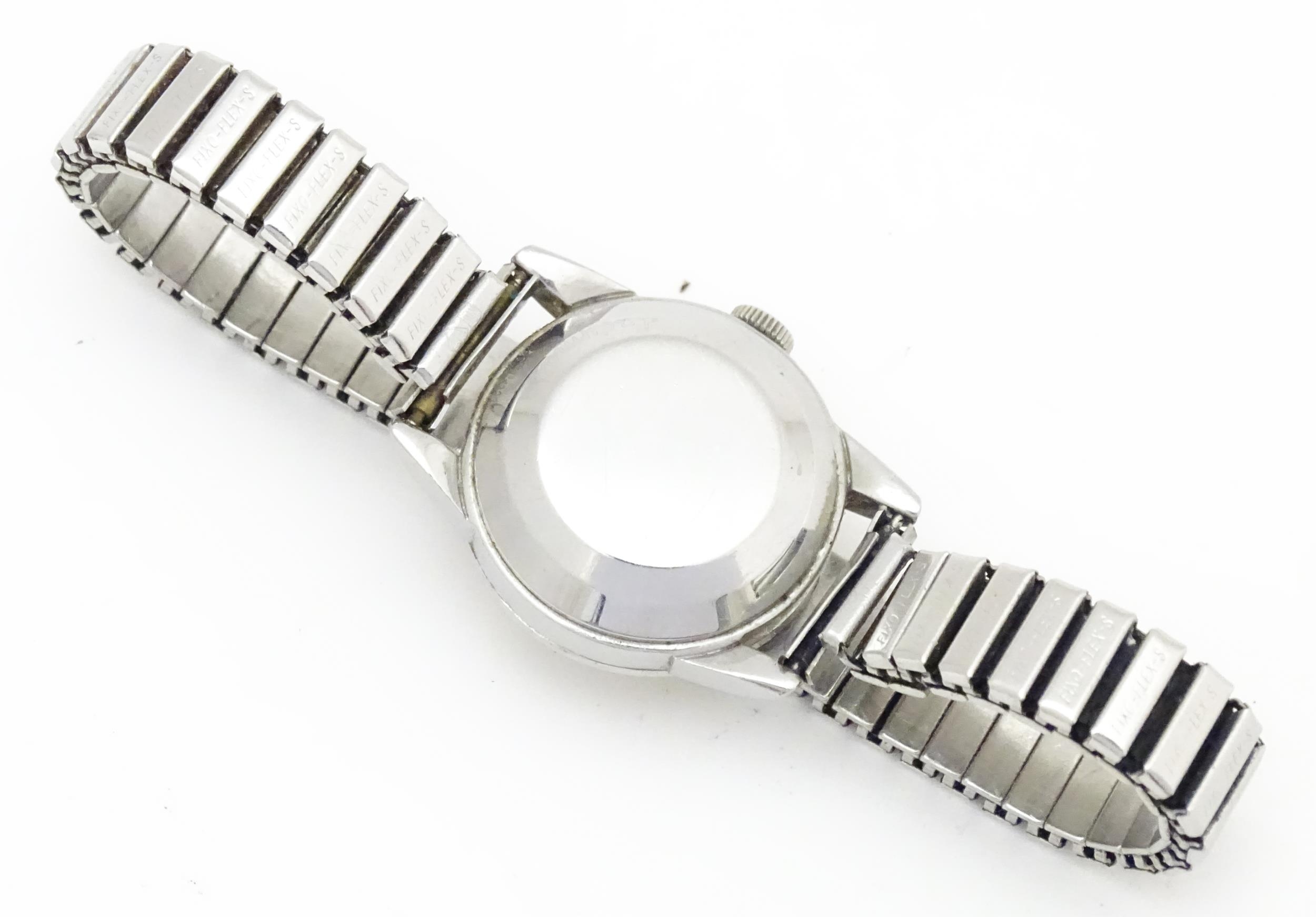 A ladies Omega Ladymatic wristwatch. Together with a quartz wrist watch, the dial signed Must de - Image 7 of 9