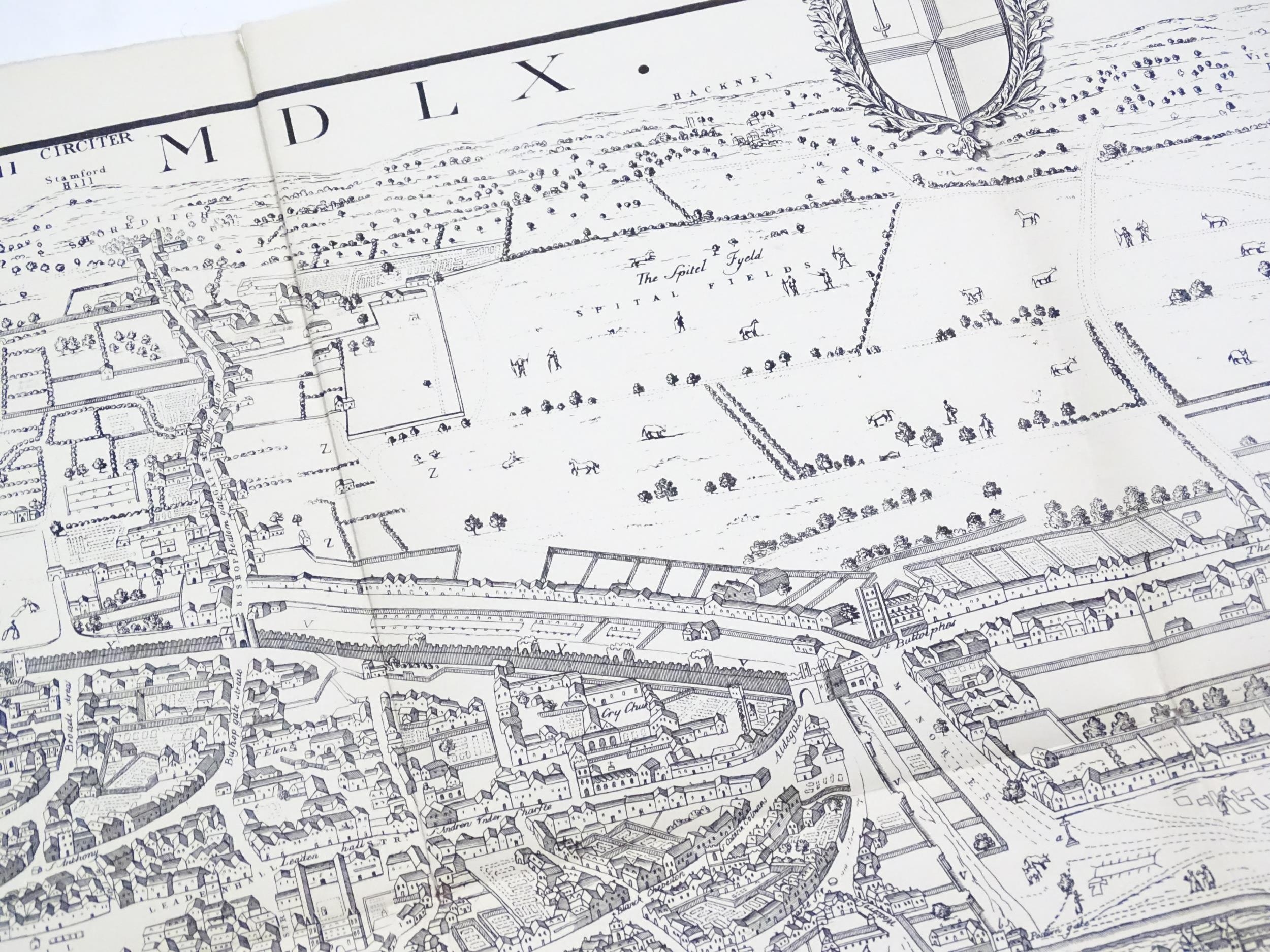 Four early 20thC maps from Cassell's Old and New London, to include London in the Reign of Queen - Bild 4 aus 24