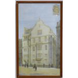 An early 20thC colour print after W. Warman depicting The Chartered Insurance Institute / The