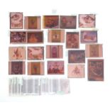 A quantity of 20thC colour acetate slides depicting Indian deities, to include Hanuman, Vishnu as