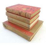 Books: Five books on the subject of hunting, comprising Hunting on Foot with some Yorkshire Packs,