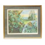 Two colour prints after Eileen Soper comprising The Brownie and The Ivy, and The Family in the