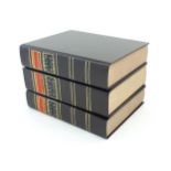 Books: A replica of the first edition of Encyclopedia Britannica, volumes 1-3. Published by