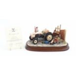 A Border Fine Arts model Like Father Like Son by Ray Ayres, model no. B0859. With certificate.