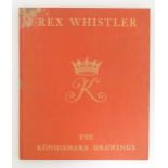 Book: Rex Whistler The Konigsmark Drawings, Limited edition (450/1000) facsimile reproduction with
