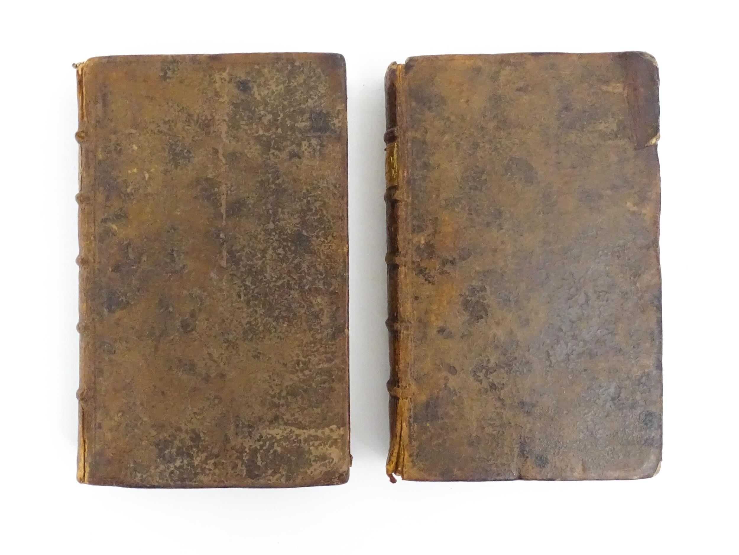 Books: Memoires Historiques, Politiques, Critiques et Litteraires, in two volumes, by Amelot de la - Image 5 of 7