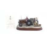 A Border Fine Arts model Golden Memories by Ray Ayres, model no. B0799. With a certificate. Model