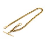 A 9ct gold Albert watch chain Please Note - we do not make reference to the condition of lots within