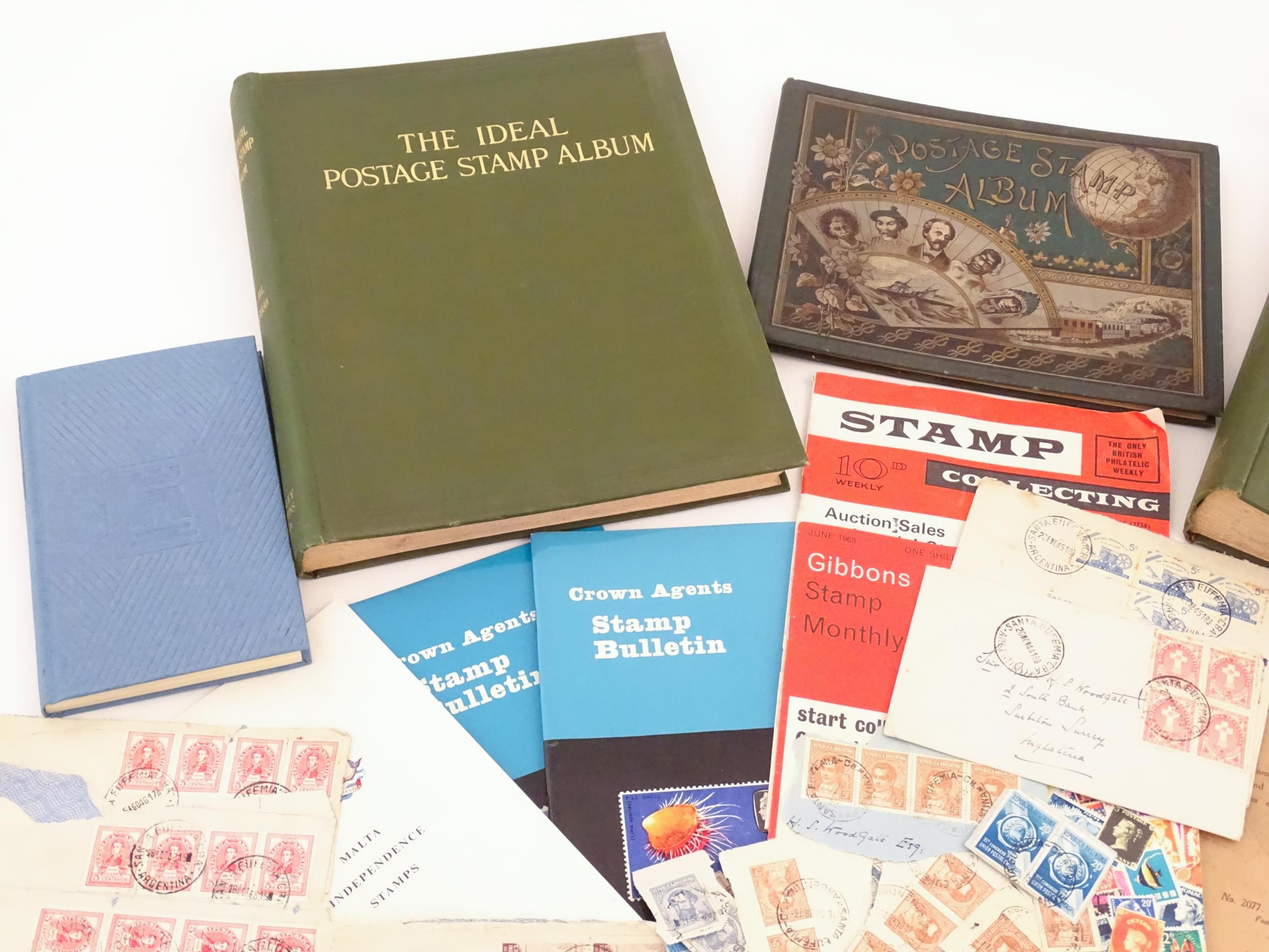 A large quantity of 19thC and later postage stamps and albums, to include two Penny Black stamps, - Image 14 of 33