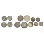 Coins: A quantity of old coins to include Indian Rupees, Nepalese examples, etc. (13) Please