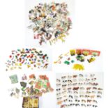 Toys: A quantity of assorted Britains farmyard die cast and plastic toys / models to include