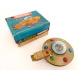 Toy: A 20thC plastic scale model battery operated Thunderbird 5 space monitor 4 by J. Rosenthal Toys